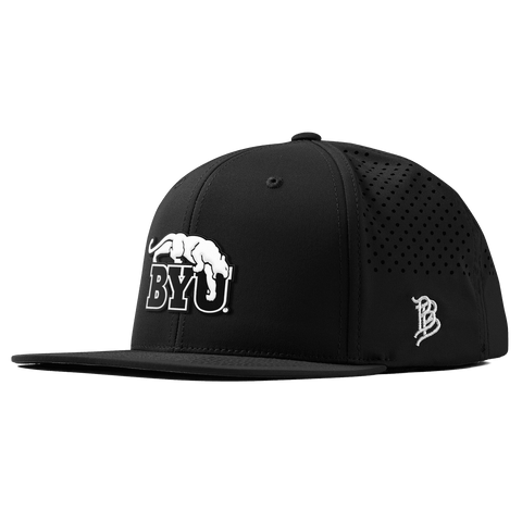 Brigham Young University "Vintage BYU Cougars" Flat Performance Black