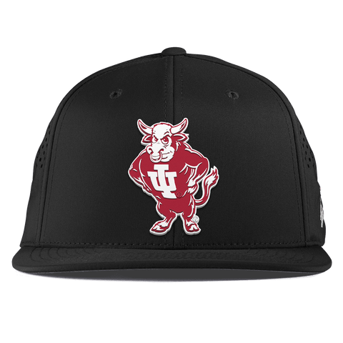 Indiana University "Vintage Bison" Flat Performance Black