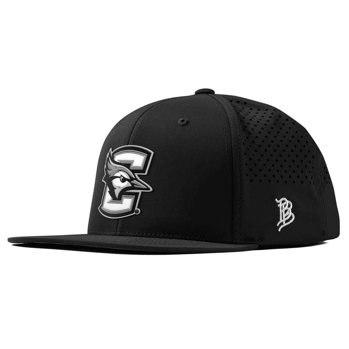 Creighton University "Vintage Creighton Block" Flat Performance Black