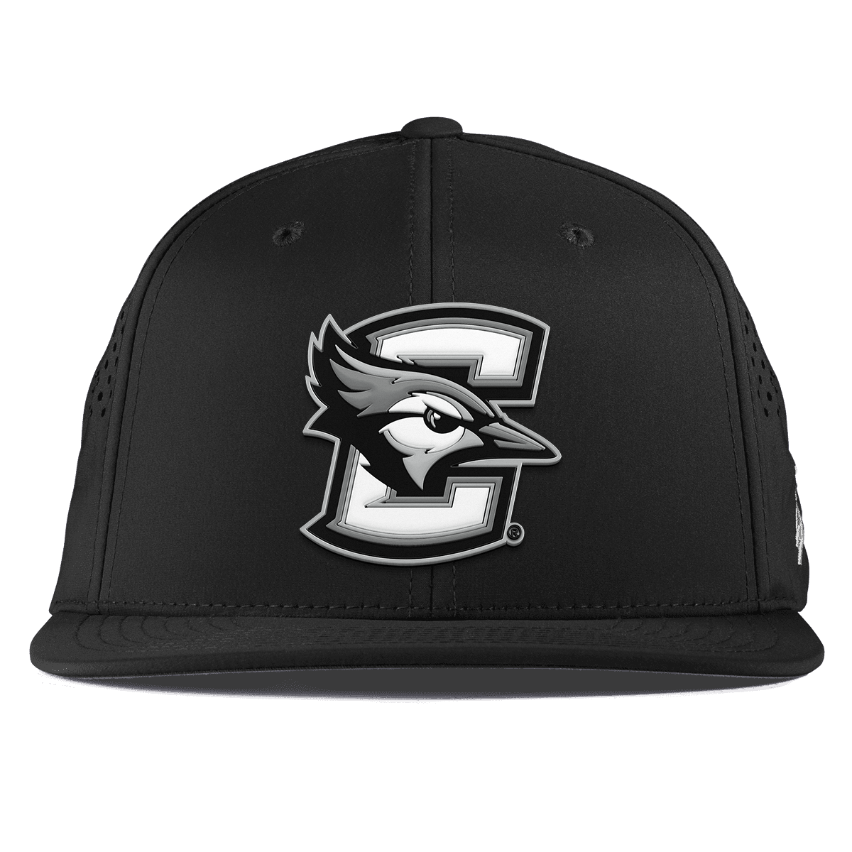 Creighton University "Vintage Creighton Block" Flat Performance Black