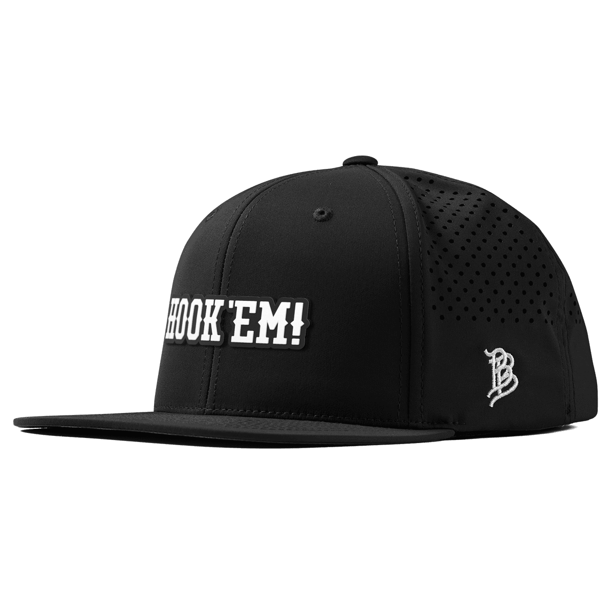 University of Texas "Vintage Hook'Em Horns" Flat Performance Black