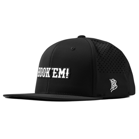 University of Texas "Vintage Hook'Em Horns" Flat Performance Black
