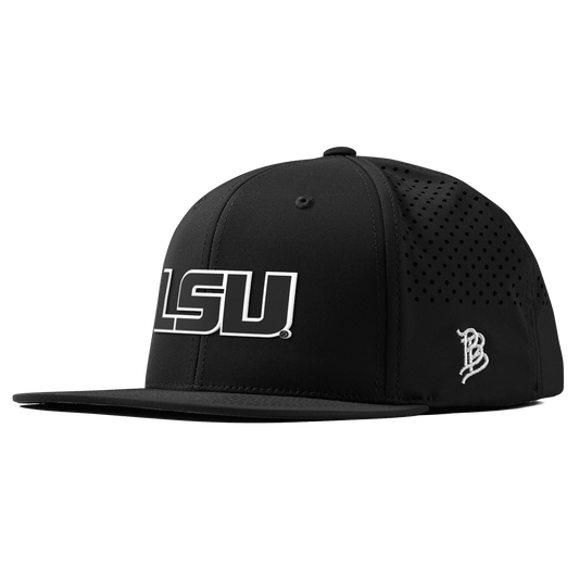Louisiana State University "Vintage LSU Block" Flat Performance Black
