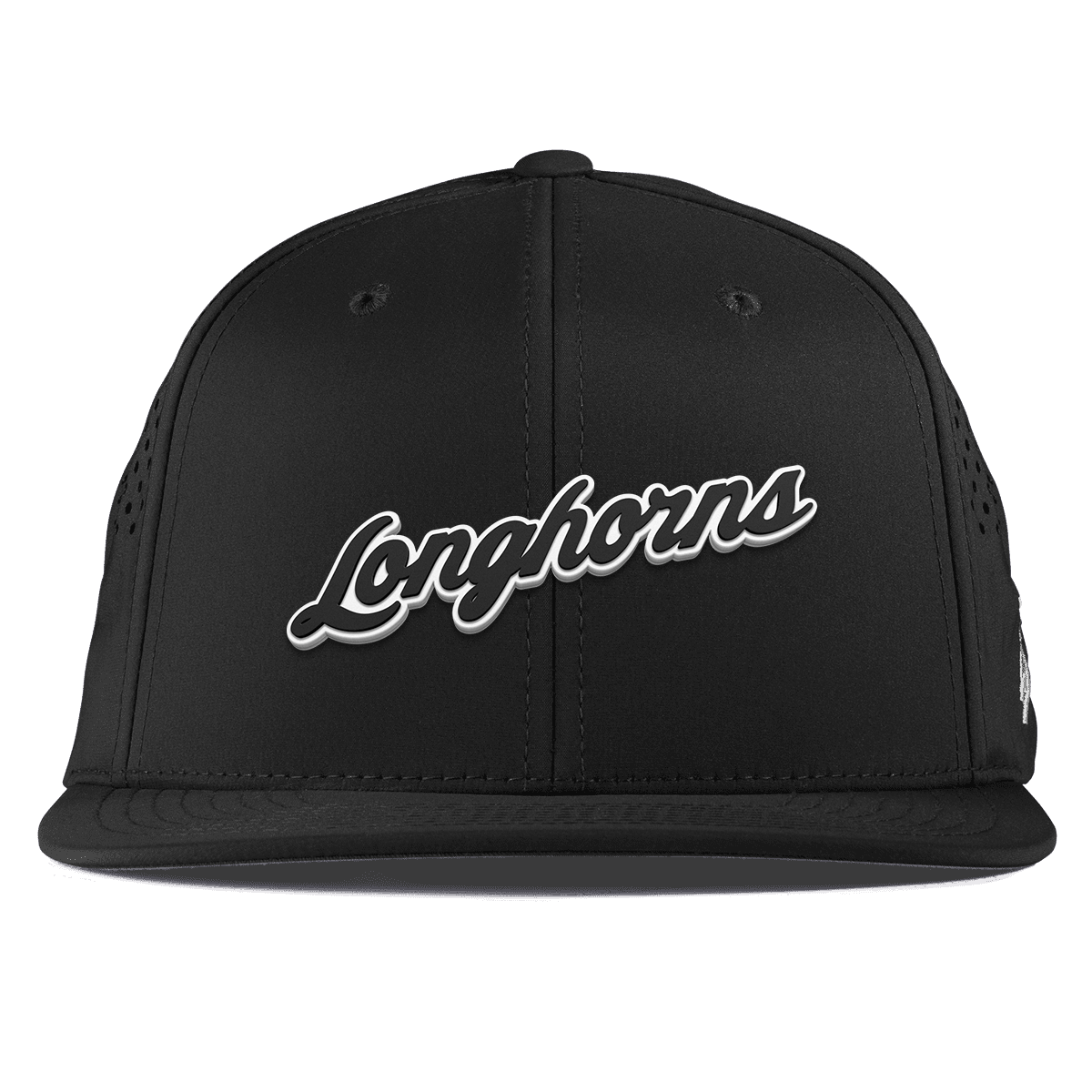 University of Texas "Vintage Texas Longhorn Script" Flat Performance Black