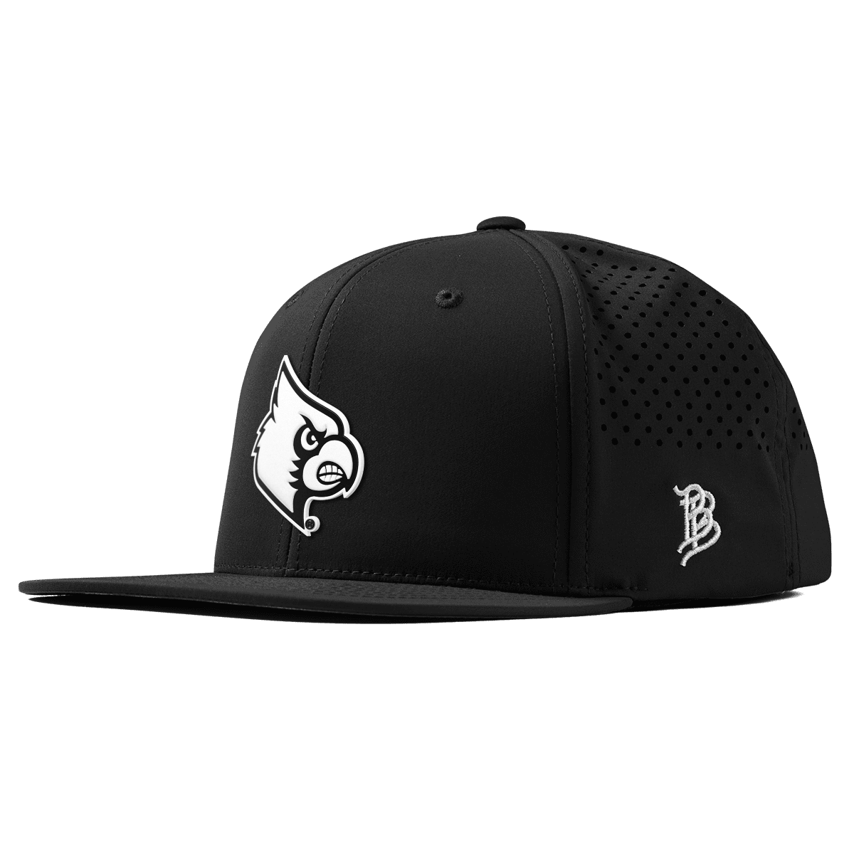 University of Louisville "Vintage Louisville Team Logo" Flat Performance Black