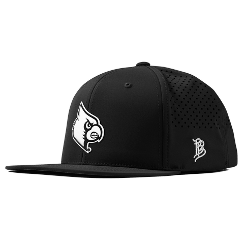 University of Louisville "Vintage Louisville Team Logo" Flat Performance Black