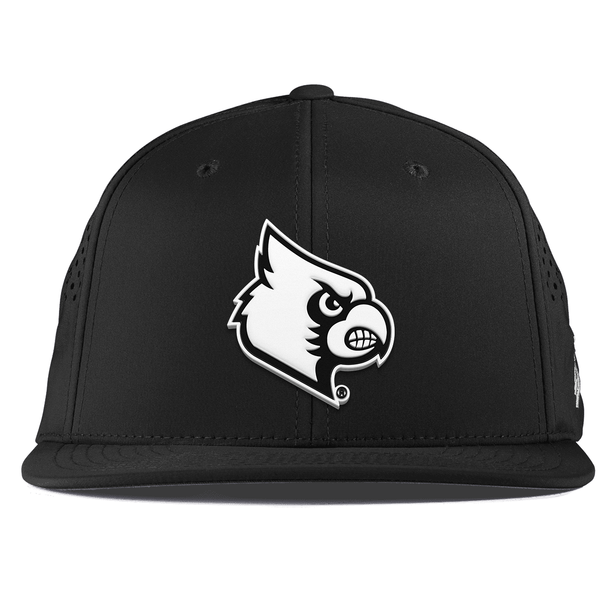University of Louisville "Vintage Louisville Team Logo" Flat Performance Black