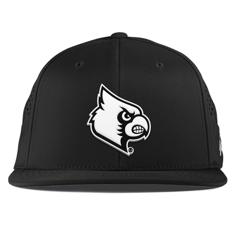 University of Louisville "Vintage Louisville Team Logo" Flat Performance Black