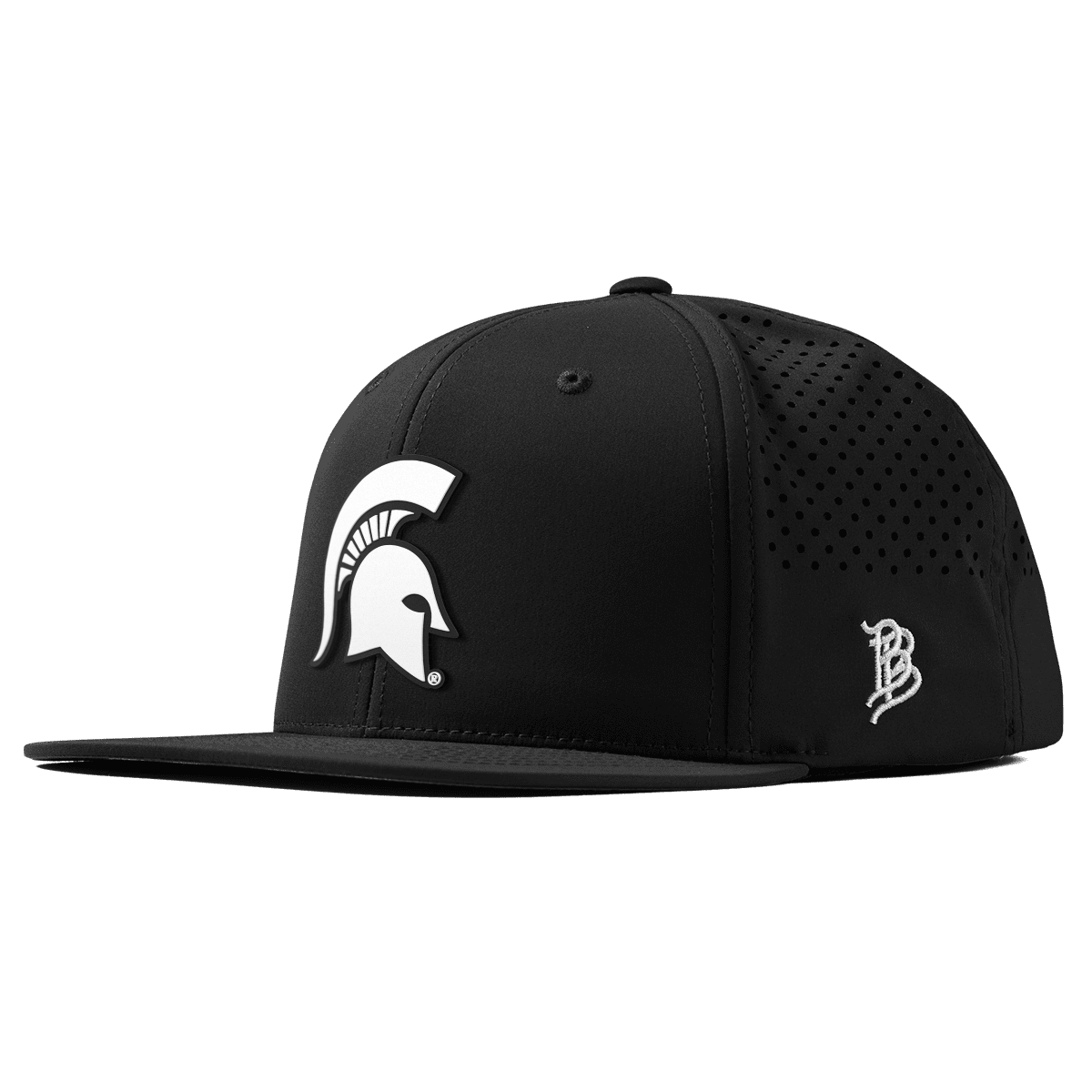 Michigan State University "Vintage MSU Team Logo" Flat Performance Black