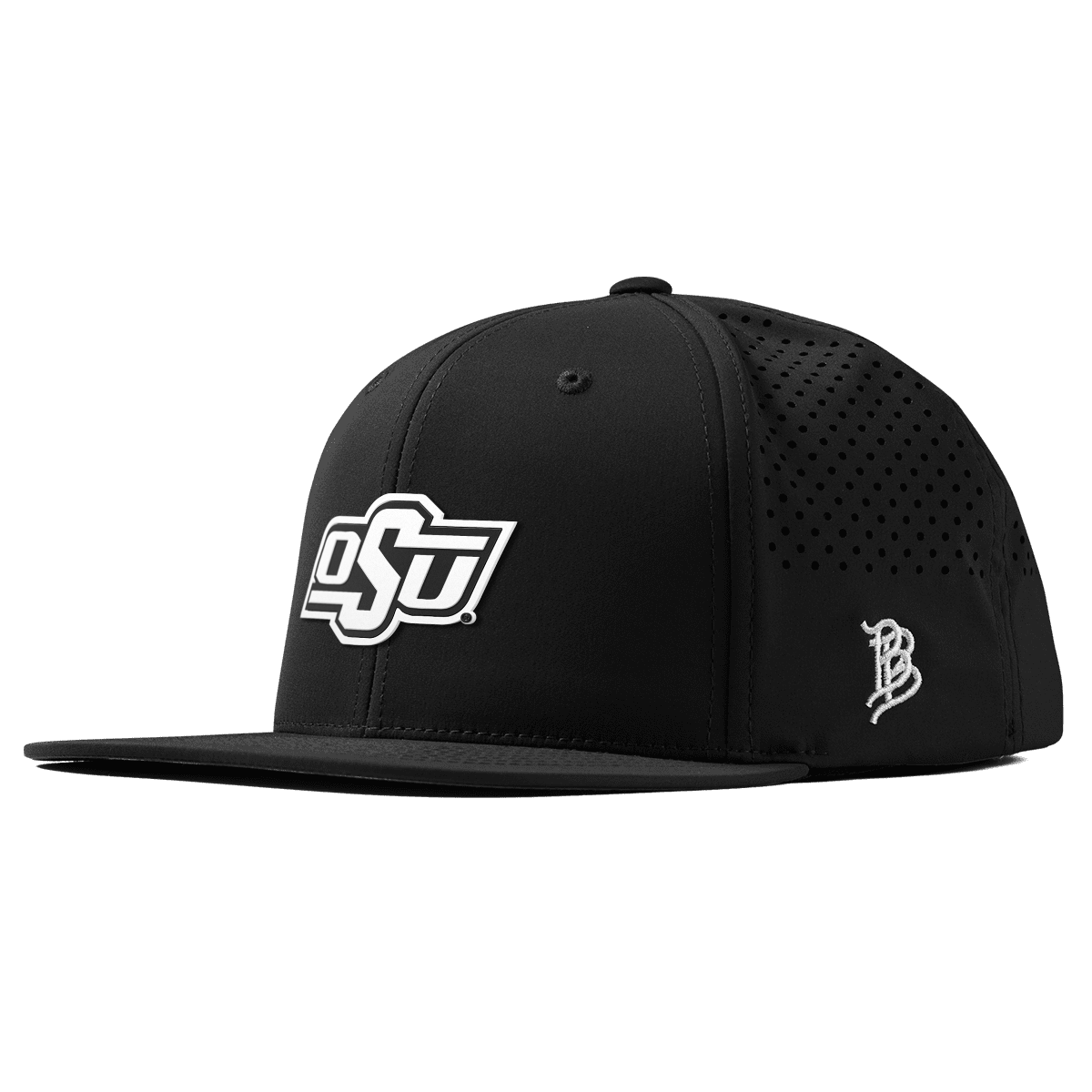 Oklahoma State University "Vintage OSU Team Logo" Flat Performance Black