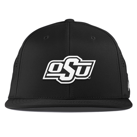 Oklahoma State University "Vintage OSU Team Logo" Flat Performance Black