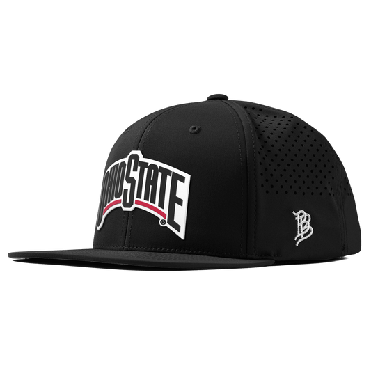 Ohio State University "Vintage Ohio State Block" Flat Performance Black
