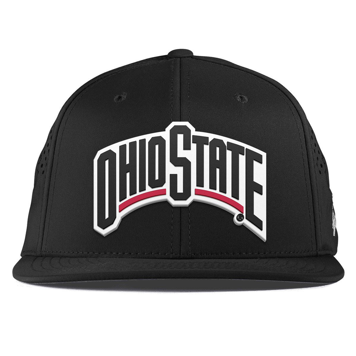 Ohio State University "Vintage Ohio State Block" Flat Performance Black