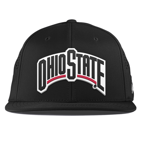 Ohio State University "Vintage Ohio State Block" Flat Performance Black