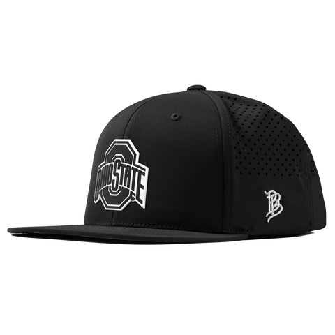Ohio State University "Vintage Ohio State Team Logo" Flat Performance Black