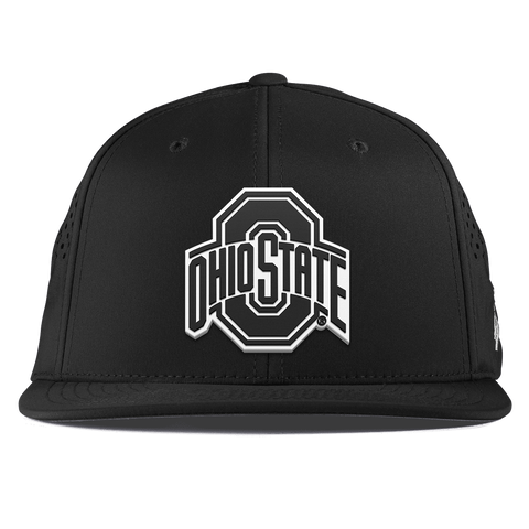 Ohio State University "Vintage Ohio State Team Logo" Flat Performance Black
