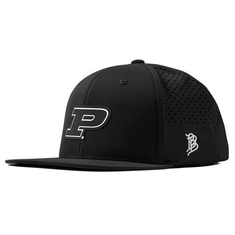 Purdue University "Vintage Purdue Team Logo" Flat Performance Black