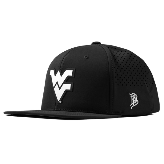West Virginia University "Vintage West Virginia Team Logo" Flat Performance Black 