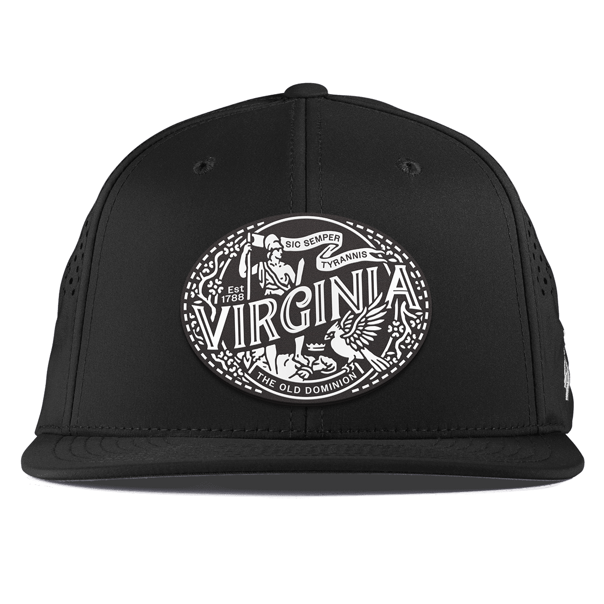 Virginia Traveler Flat Performance Black