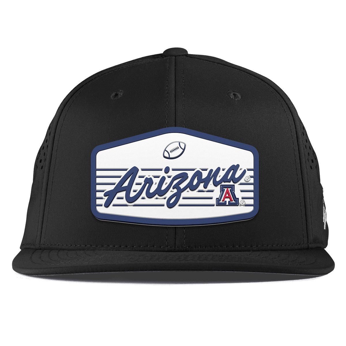 University of Arizona "Wildcats Football" Flat Performance Black