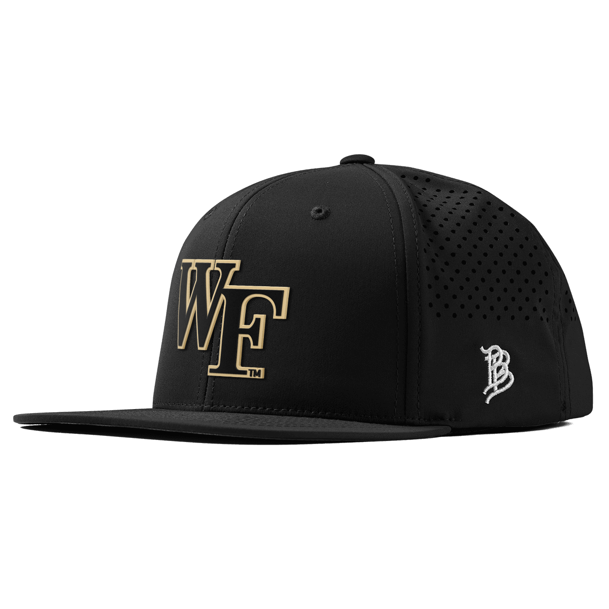 Wake Forest University "Wake Forest Block" Flat Performance Black