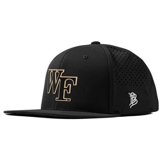 Wake Forest University "Wake Forest Block" Flat Performance Black