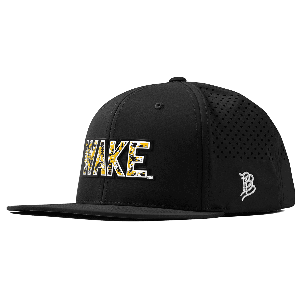 Wake Forest University "Wake Tie Dye" Flat Performance Black