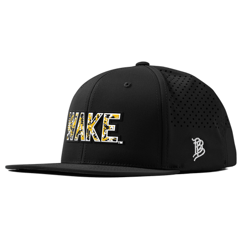 Wake Forest University "Wake Tie Dye" Flat Performance Black