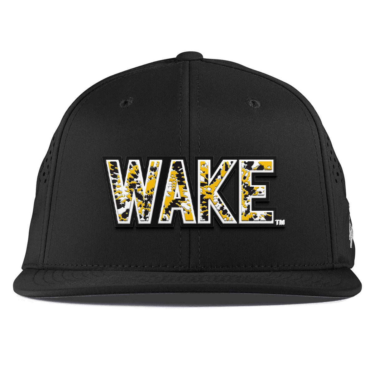 Wake Forest University "Wake Tie Dye" Flat Performance Black