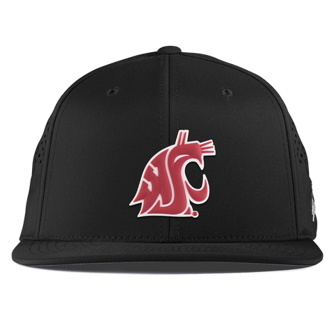 Washington State University "Washington State Team Logo" Flat Performance Black