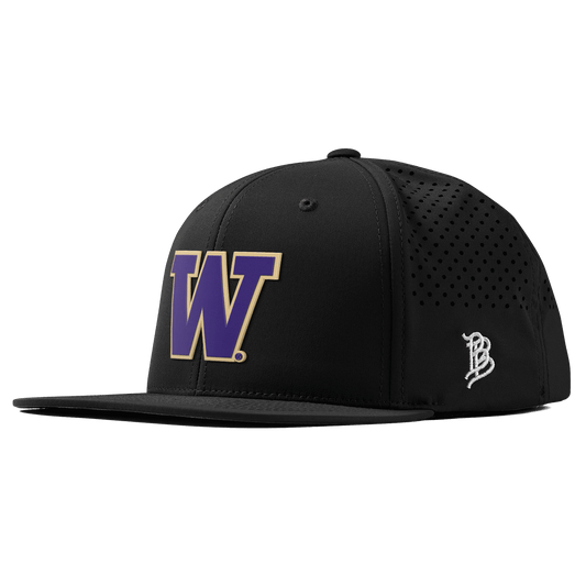 University of Washington "Washington Team Logo" Flat Performance Black