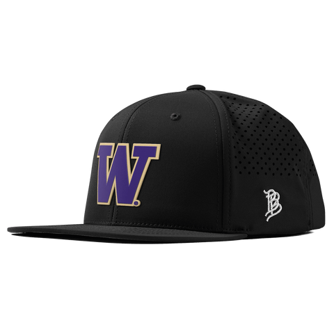 University of Washington "Washington Team Logo" Flat Performance Black