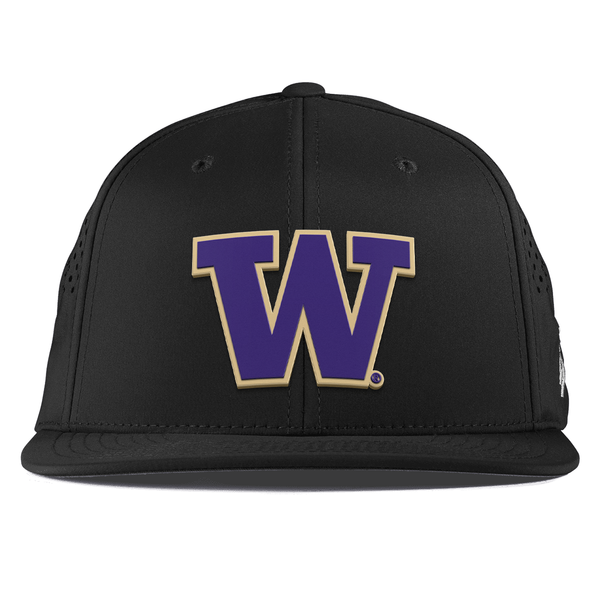 University of Washington "Washington Team Logo" Flat Performance Black