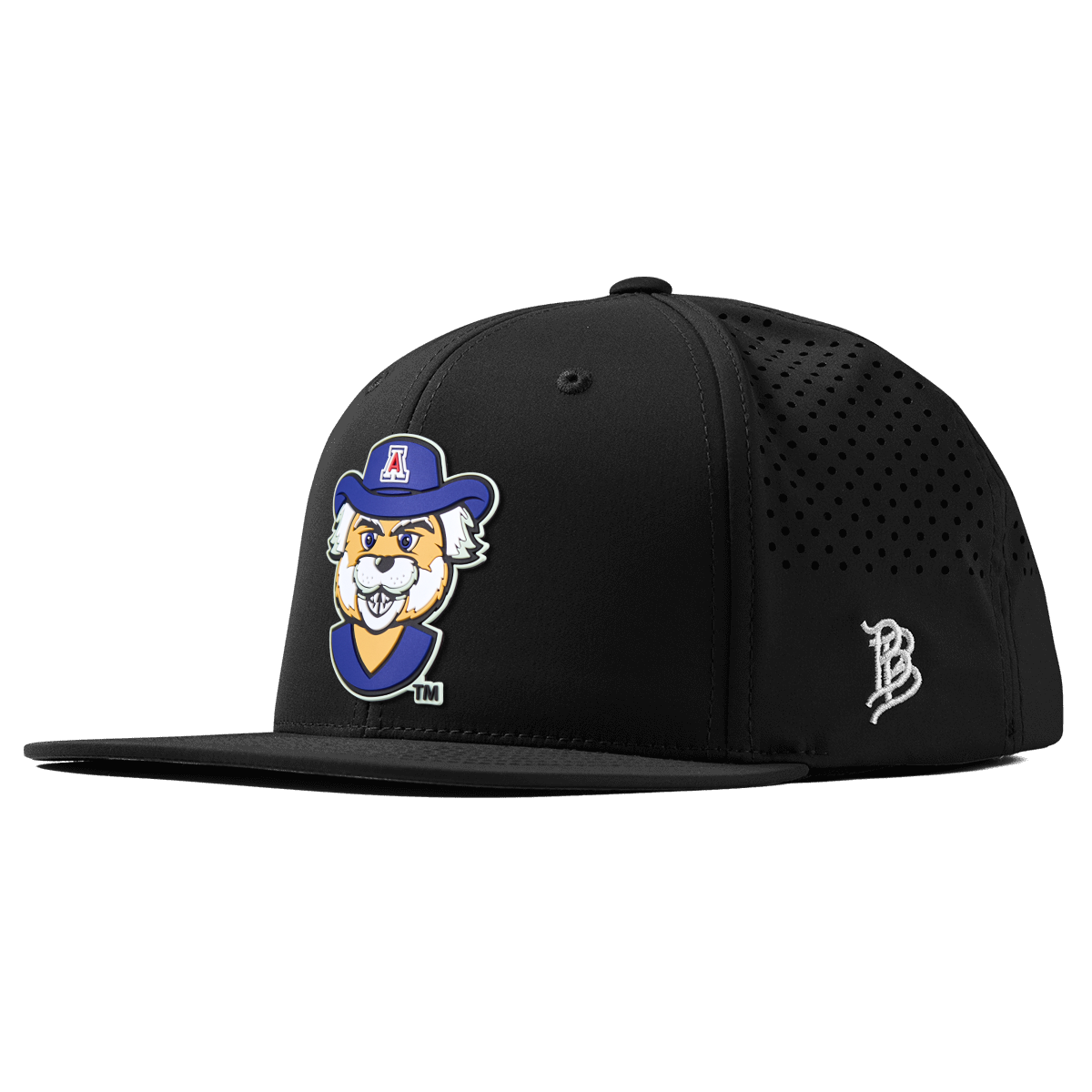 University of Arizona "Wilbur The Wildcat" Flat Performance Black