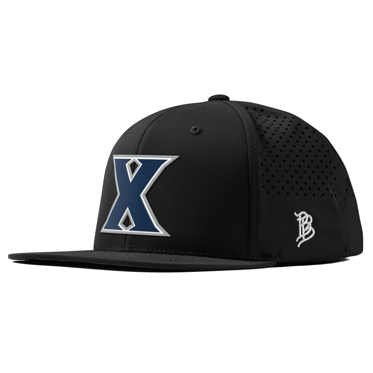Xavier University "Xavier Block" Flat Performance Black