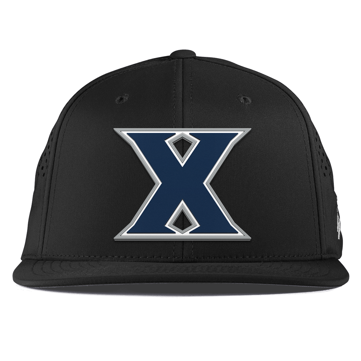 Xavier University "Xavier Block" Flat Performance Black