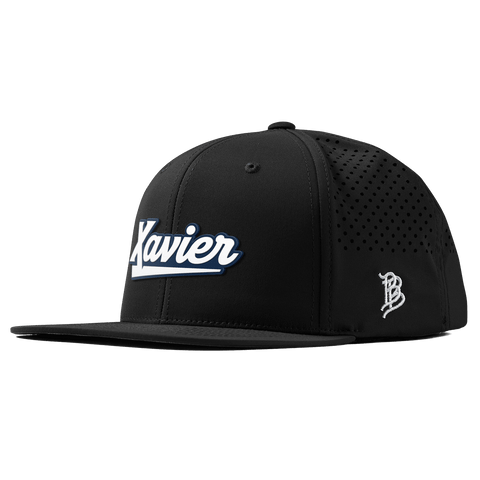 Xavier University "Xavier Script" Flat Performance Black