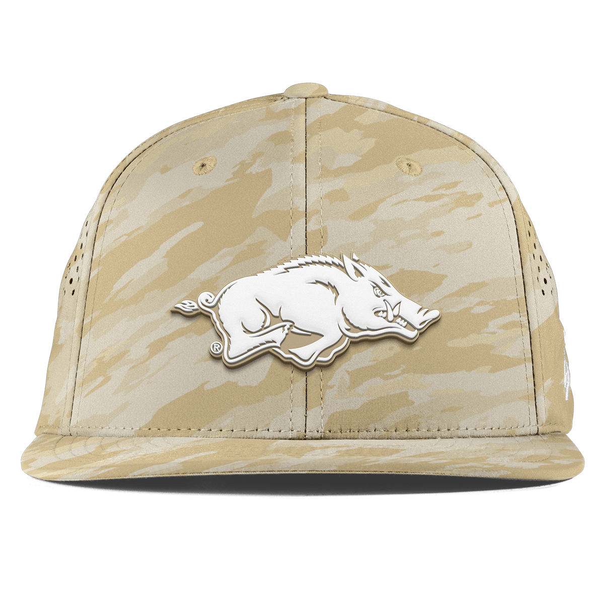 University of Arkansas "Arkansas Desert Camo Series" Flat Performance Desert Camo