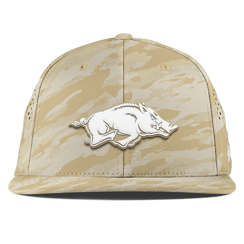 University of Arkansas "Arkansas Desert Camo Series" Flat Performance Desert Camo