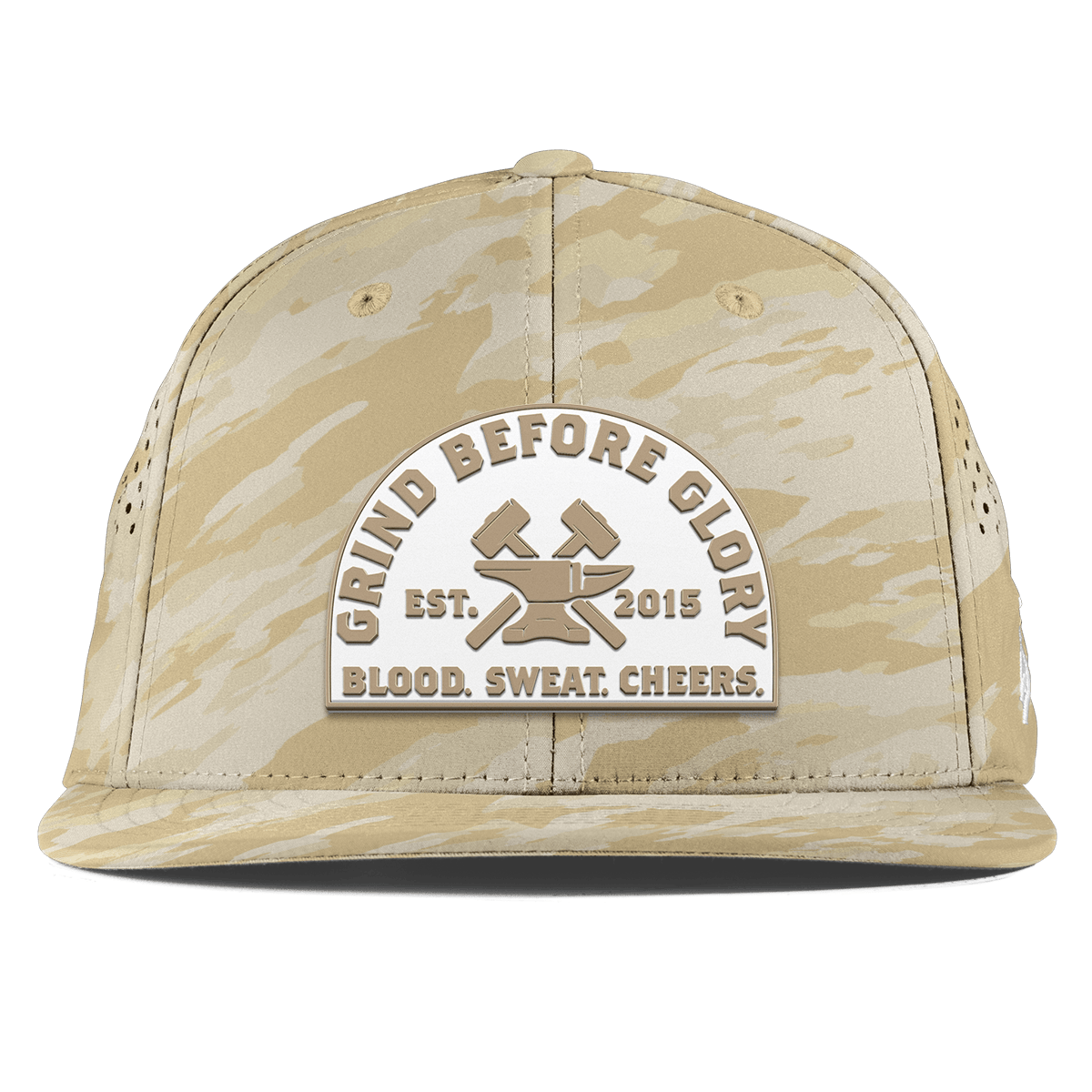 Grind Before Glory Flat Performance Desert Camo