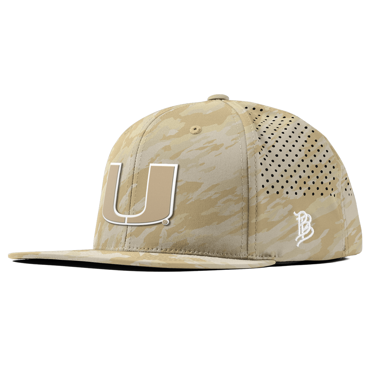 University of Miami "Miami Desert Camo Series" Flat Performance Desert Camo