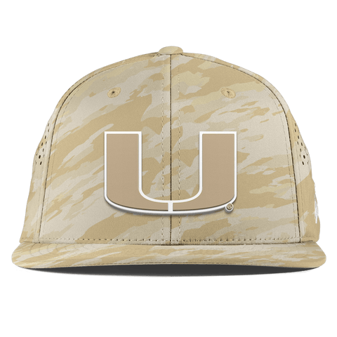 University of Miami "Miami Desert Camo Series" Flat Performance Desert Camo