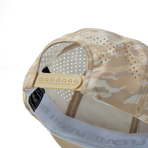 University of Mississippi "Ole Miss Desert Camo Series" Flat Performance Desert Camo Snap