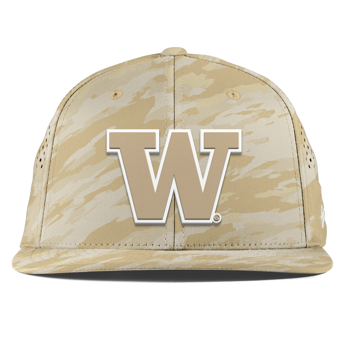 University of Washington "Washington Desert Camo Series" Flat Performance Desert Camo