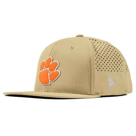 Clemson University "Clemson Tiger Paw" Flat Performance Desert