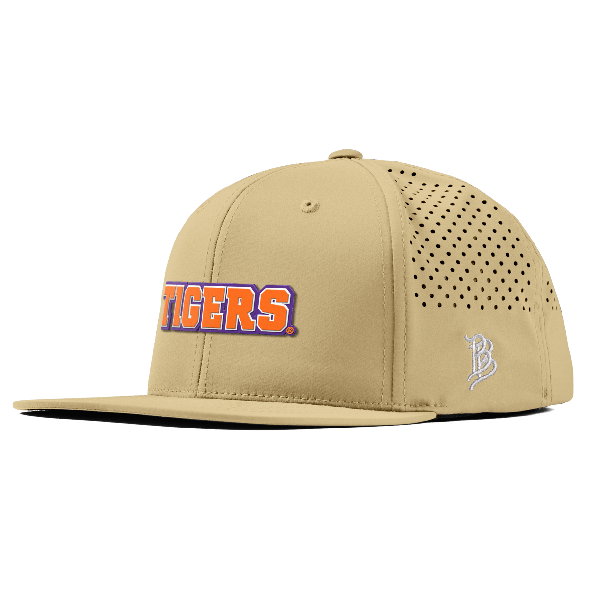 Clemson University "Clemson Tigers Block" Flat Performance Desert
