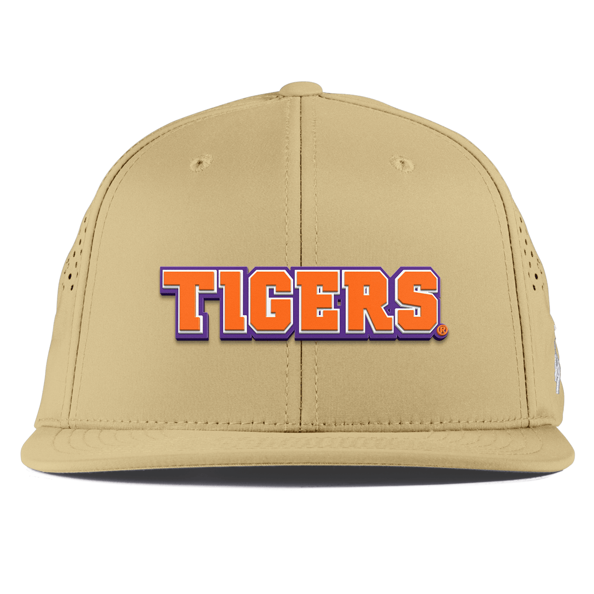 Clemson University "Clemson Tigers Block" Flat Performance Desert