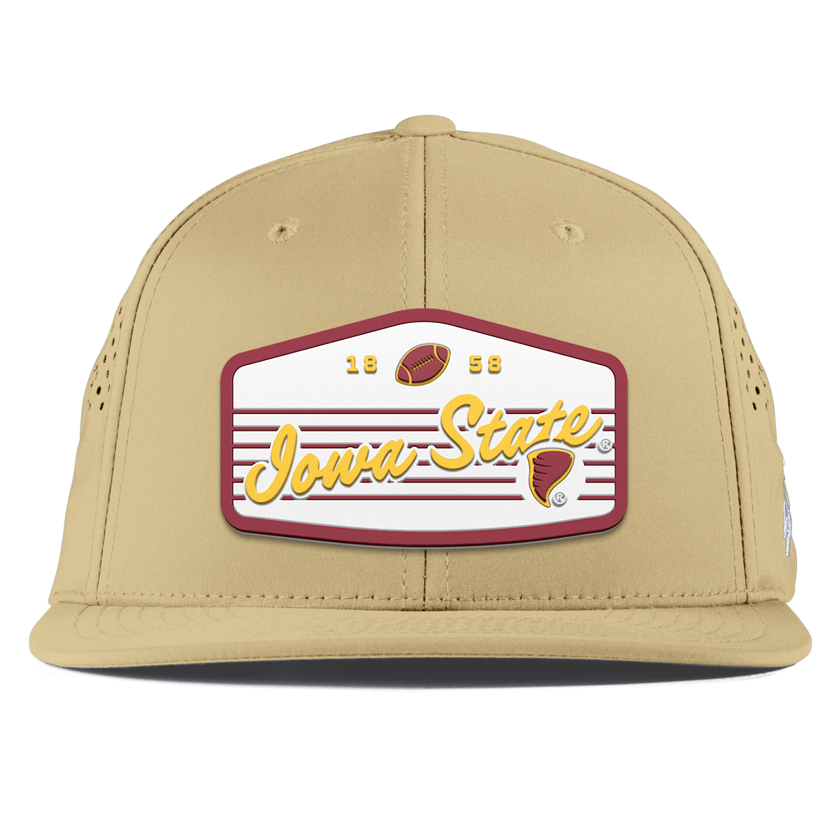 Iowa State University "Cyclones Football" Flat Performance Desert