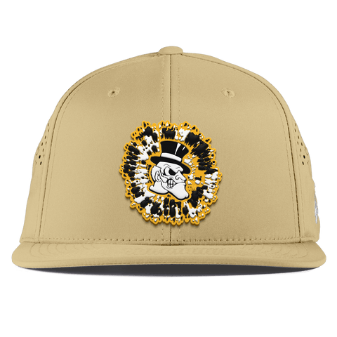 Wake Forest University "Deacons Tie Dye" Flat Performance Desert