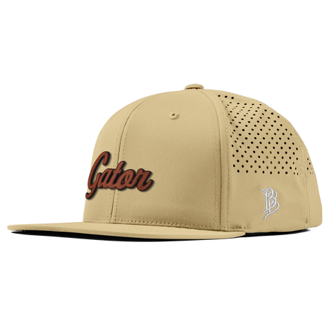 Gator Script Tan Flat Performance Desert